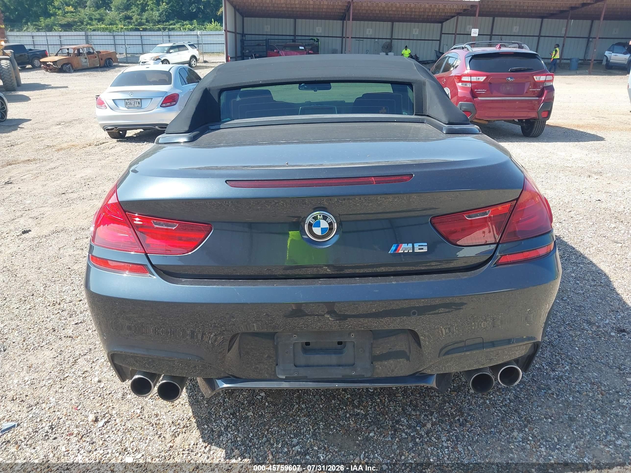 2013 Bmw M6   Cream vin: WBSLZ9C54DDZ78152