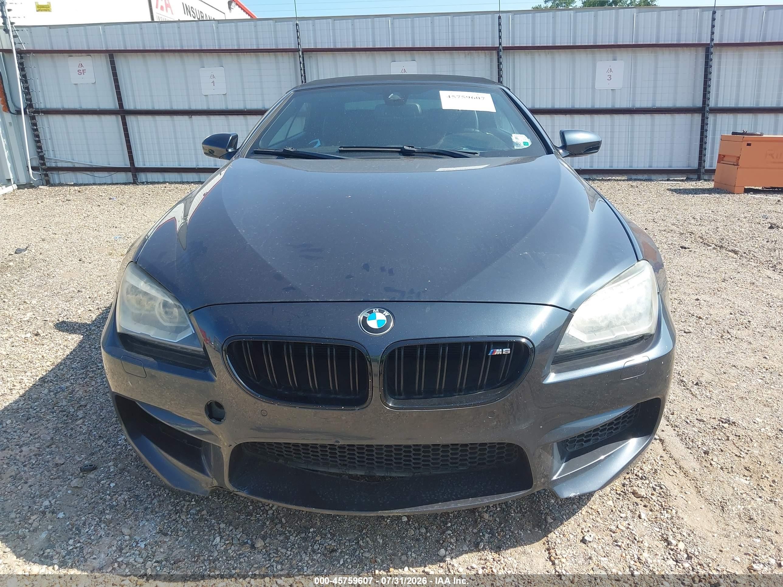 2013 Bmw M6   Cream vin: WBSLZ9C54DDZ78152