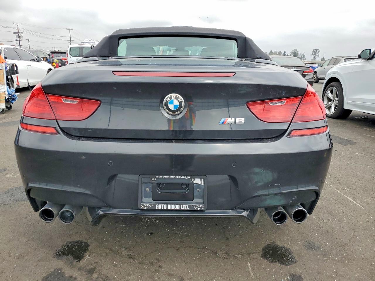 2013 Bmw M6 Black vin: WBSLZ9C55DDZ78127