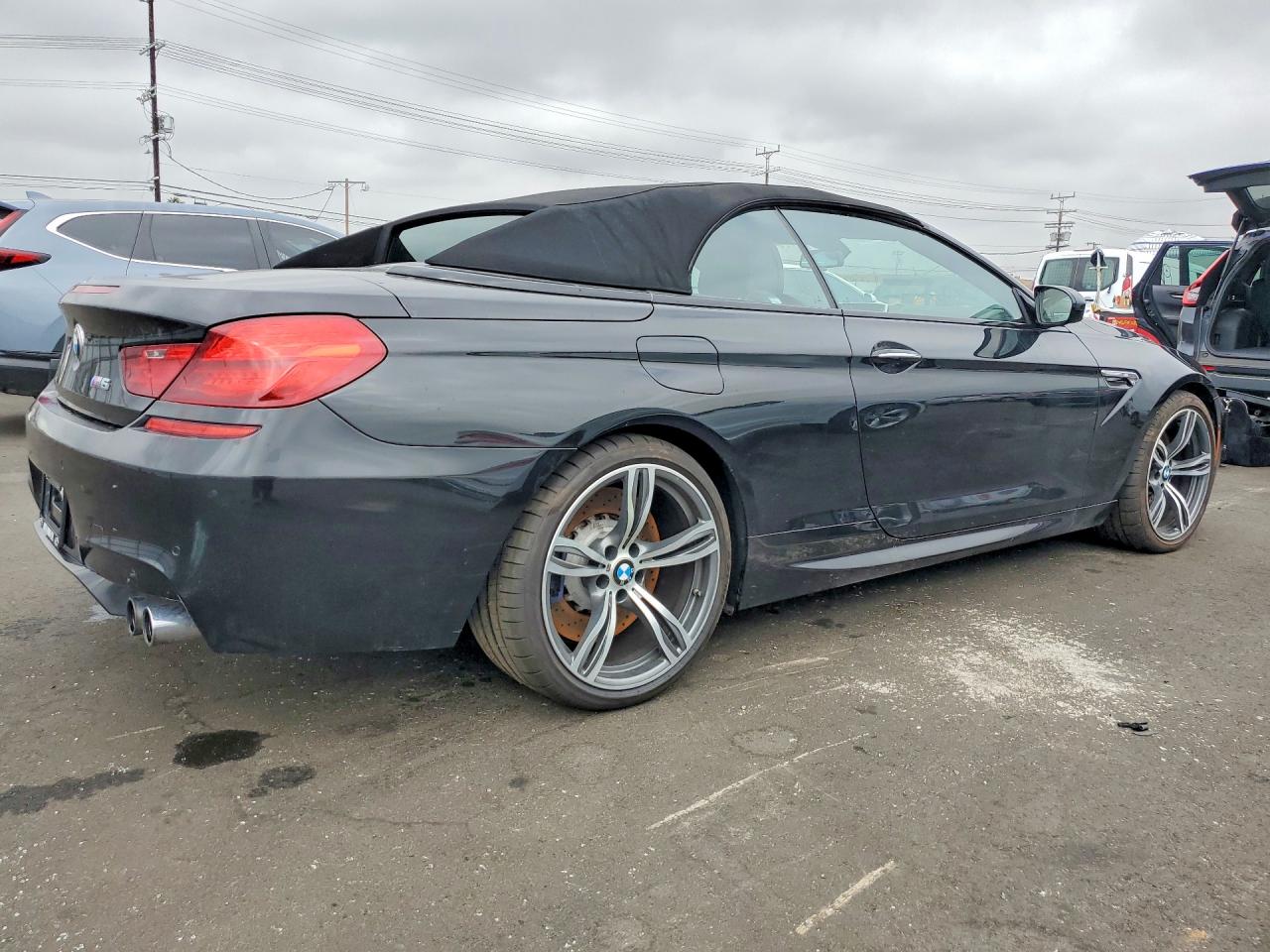 2013 Bmw M6 Black vin: WBSLZ9C55DDZ78127
