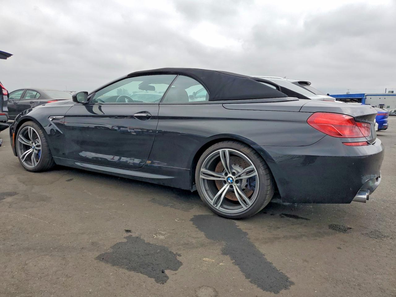2013 Bmw M6 Black vin: WBSLZ9C55DDZ78127