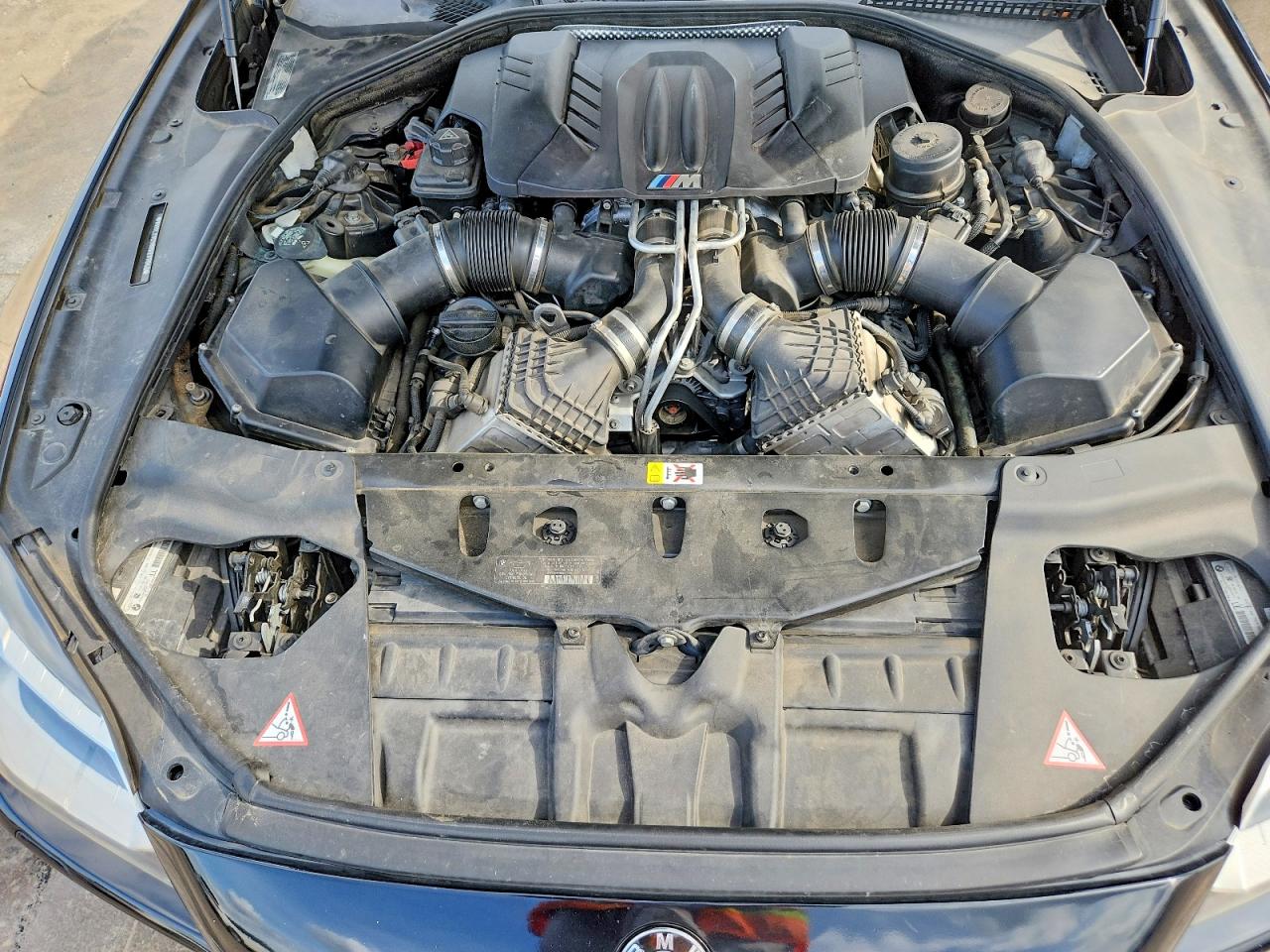 2013 Bmw M6 Black vin: WBSLZ9C58DDZ77943