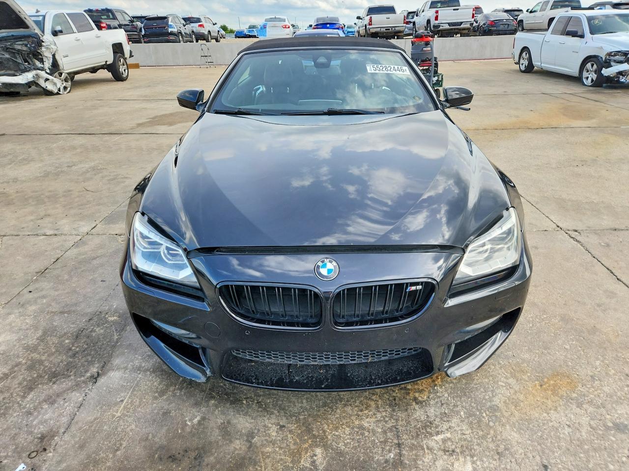 2013 Bmw M6 Black vin: WBSLZ9C58DDZ77943