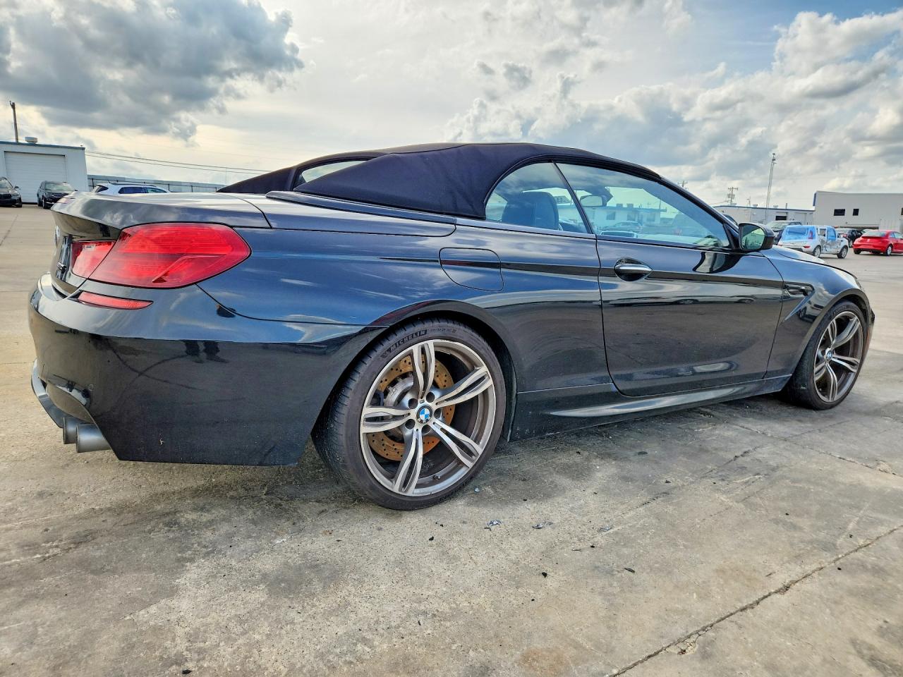 2013 Bmw M6 Black vin: WBSLZ9C58DDZ77943