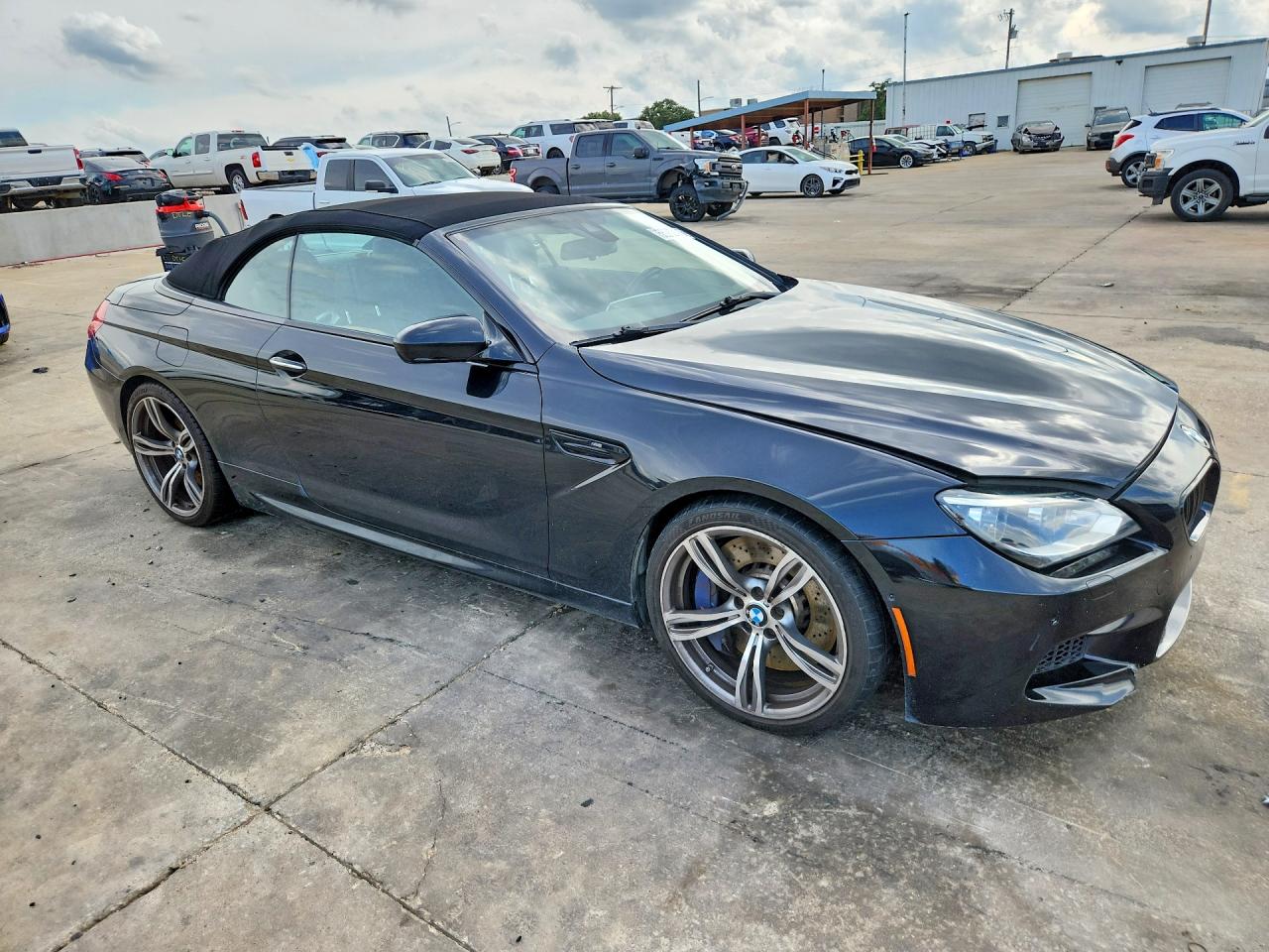 2013 Bmw M6 Black vin: WBSLZ9C58DDZ77943