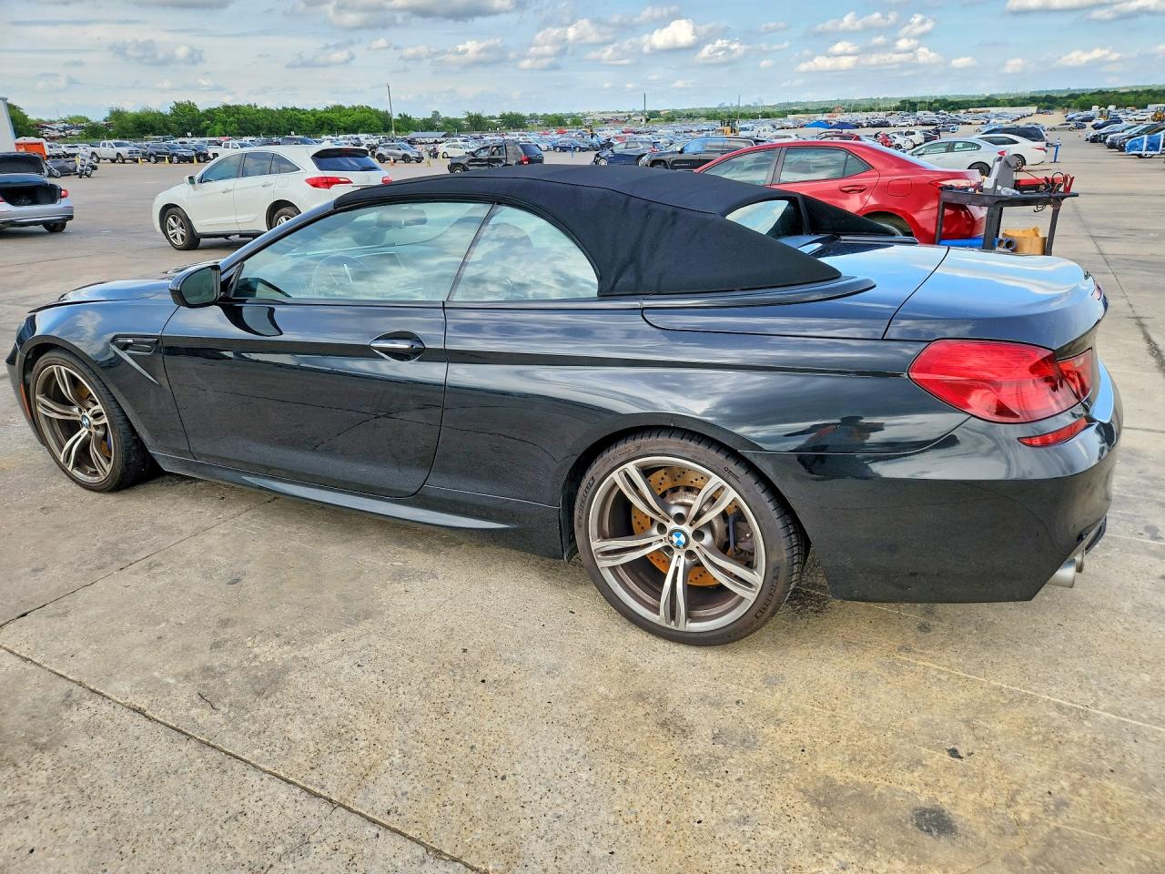 2013 Bmw M6 Black vin: WBSLZ9C58DDZ77943