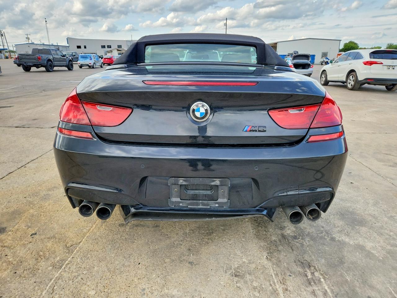 2013 Bmw M6 Black vin: WBSLZ9C58DDZ77943