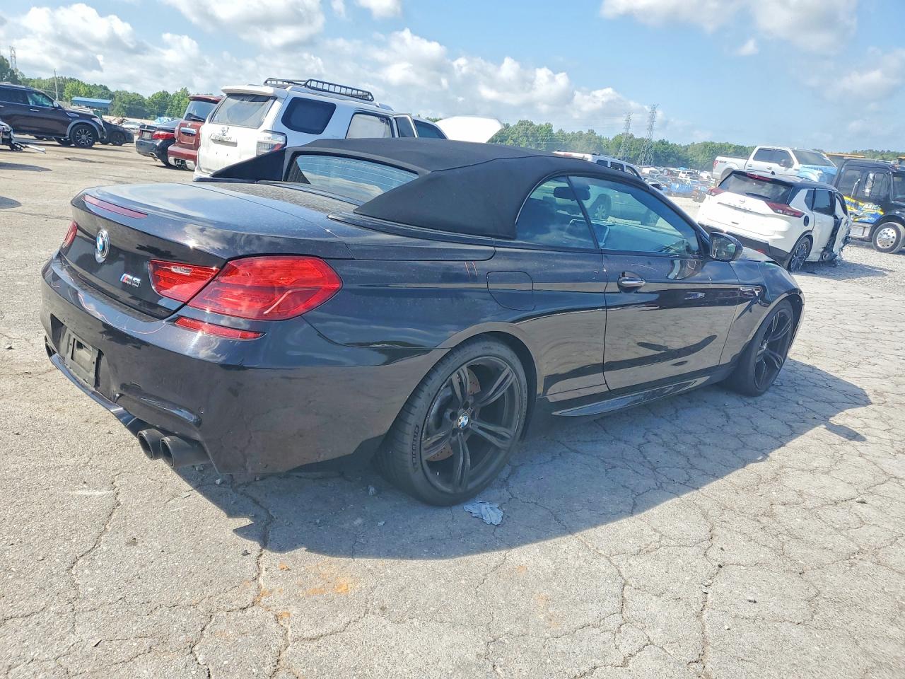 2014 Bmw M6 Black vin: WBSLZ9C5XEDZ78531