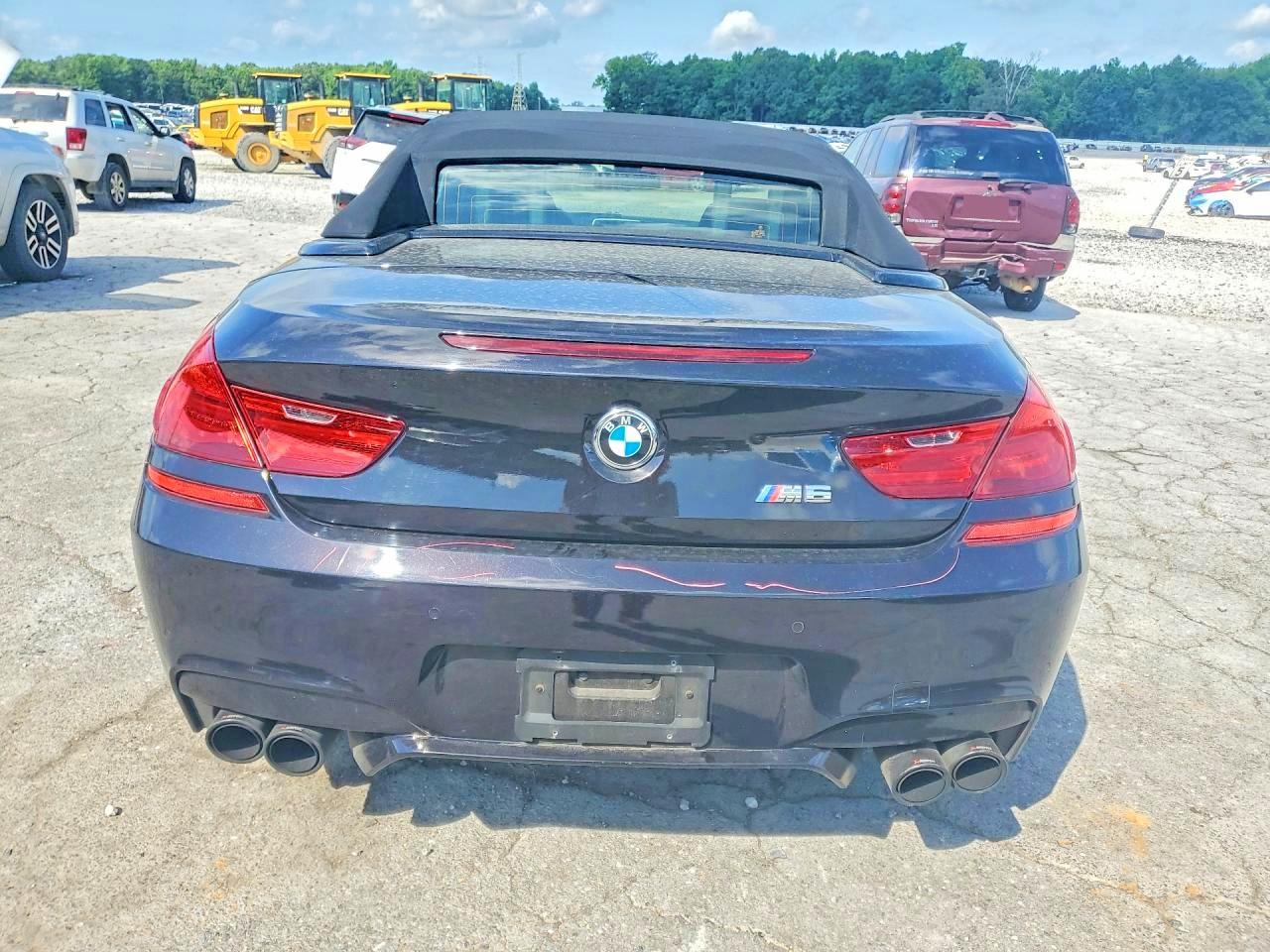 2014 Bmw M6 Black vin: WBSLZ9C5XEDZ78531