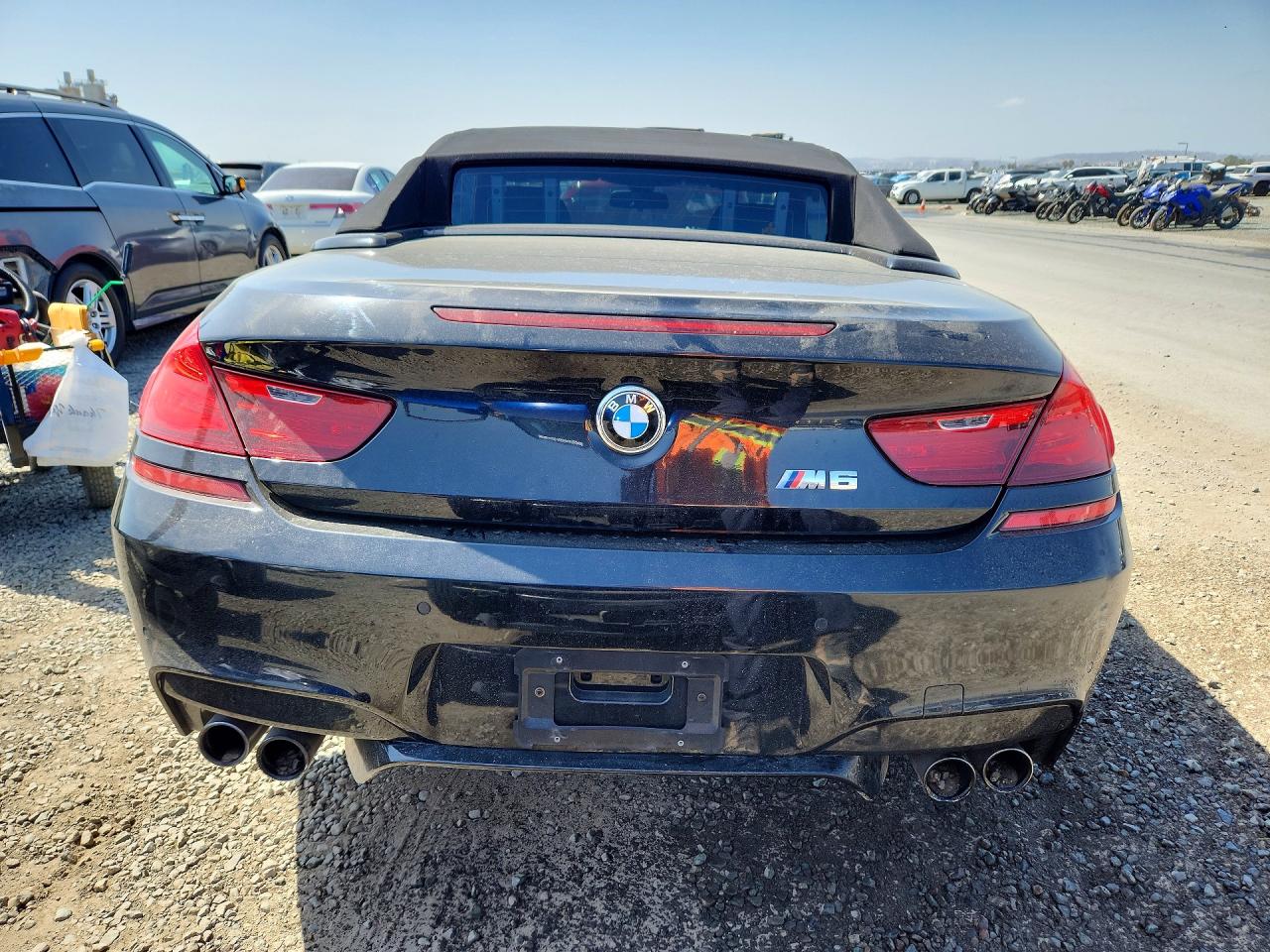 2015 Bmw M6 Charcoal vin: WBSLZ9C5XFD651483