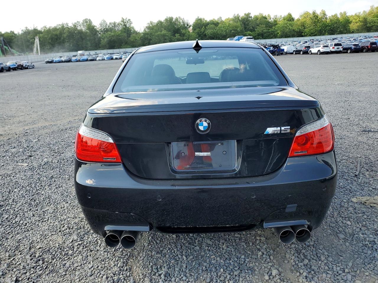 2006 Bmw M5 Black vin: WBSNB93526B581941