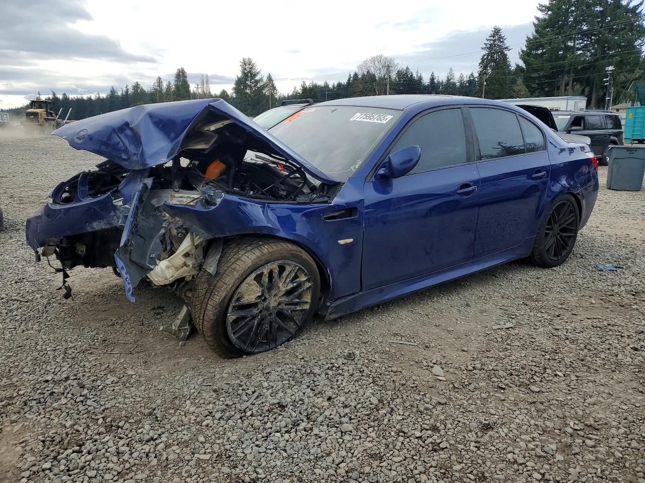 2006 Bmw Motorrad M5 Blue vin: WBSNB93526B582863