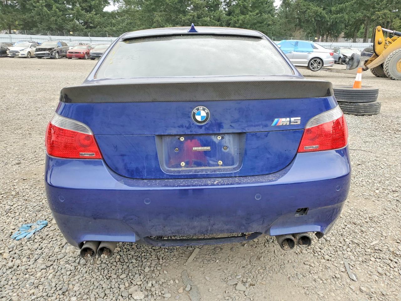2006 Bmw Motorrad M5 Blue vin: WBSNB93526B582863