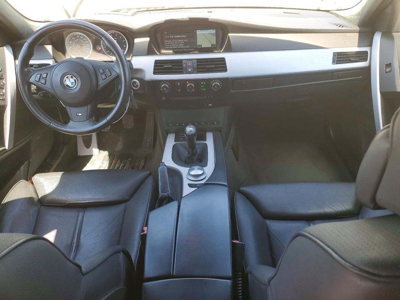 2007 Bmw M5 Silver vin: WBSNB93527CX07503