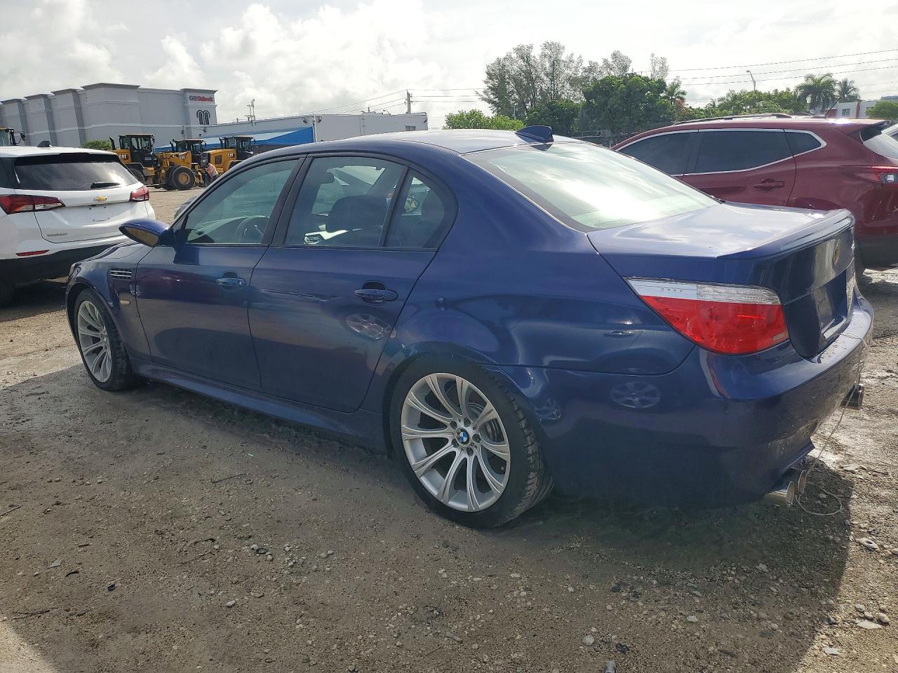 2006 Bmw M5 Blue vin: WBSNB93586B583726