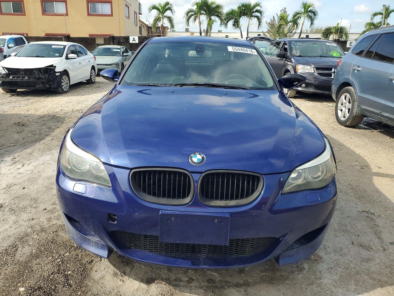 2006 Bmw M5 Blue vin: WBSNB93586B583726