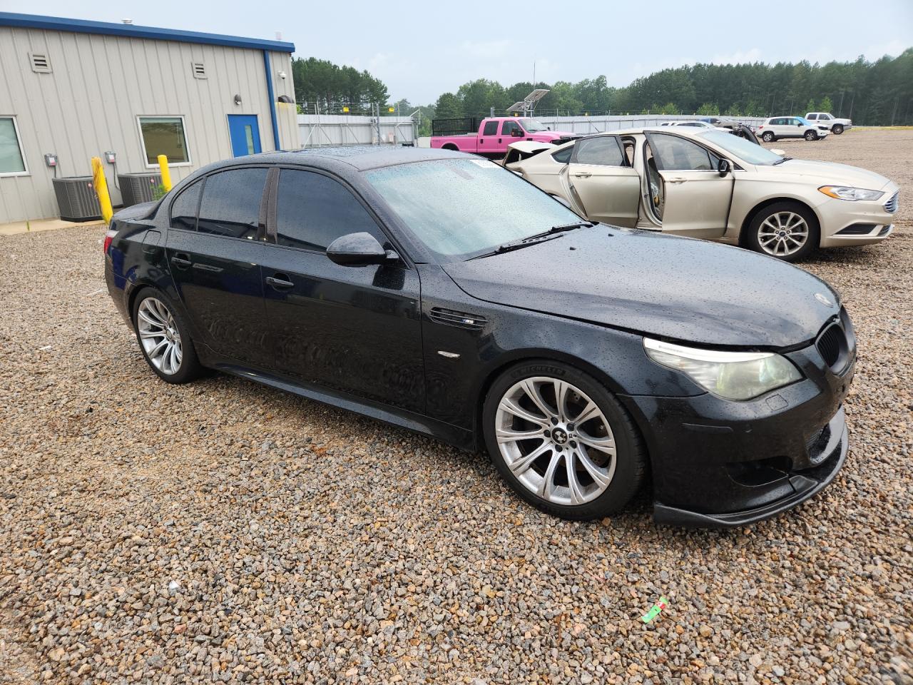 2010 Bmw M5 Черный vin: WBSNB9C50AC043192