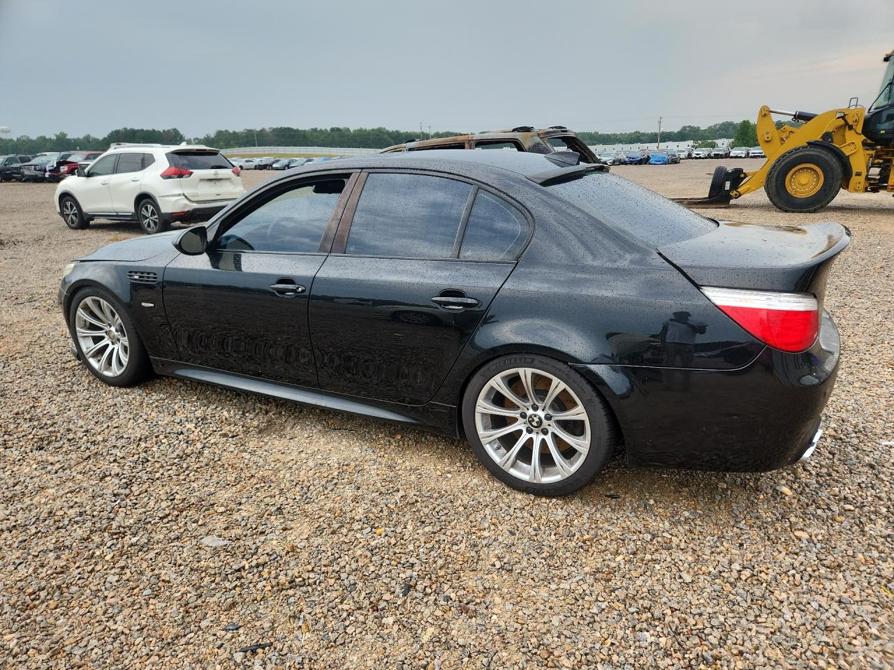 2010 Bmw M5 Черный vin: WBSNB9C50AC043192