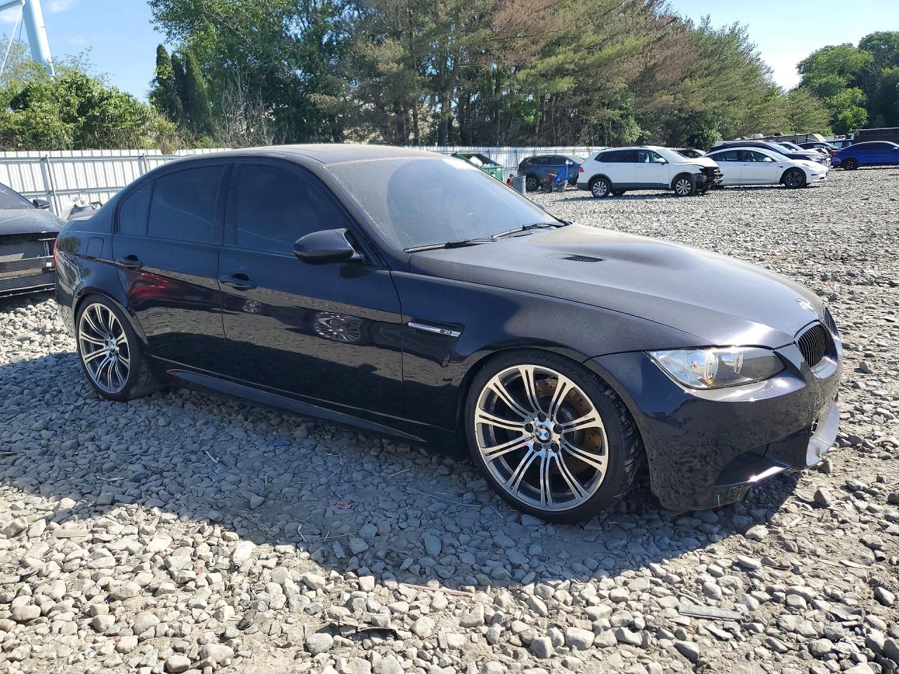 2011 Bmw M3 Blue vin: WBSPM9C50BE203581