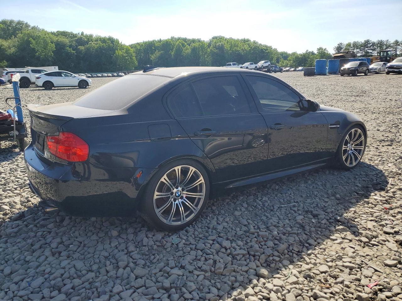 2011 Bmw M3 Blue vin: WBSPM9C50BE203581
