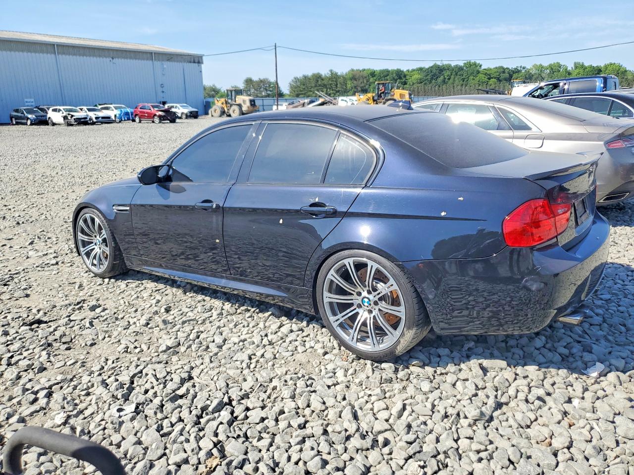 2011 Bmw M3 Blue vin: WBSPM9C50BE203581