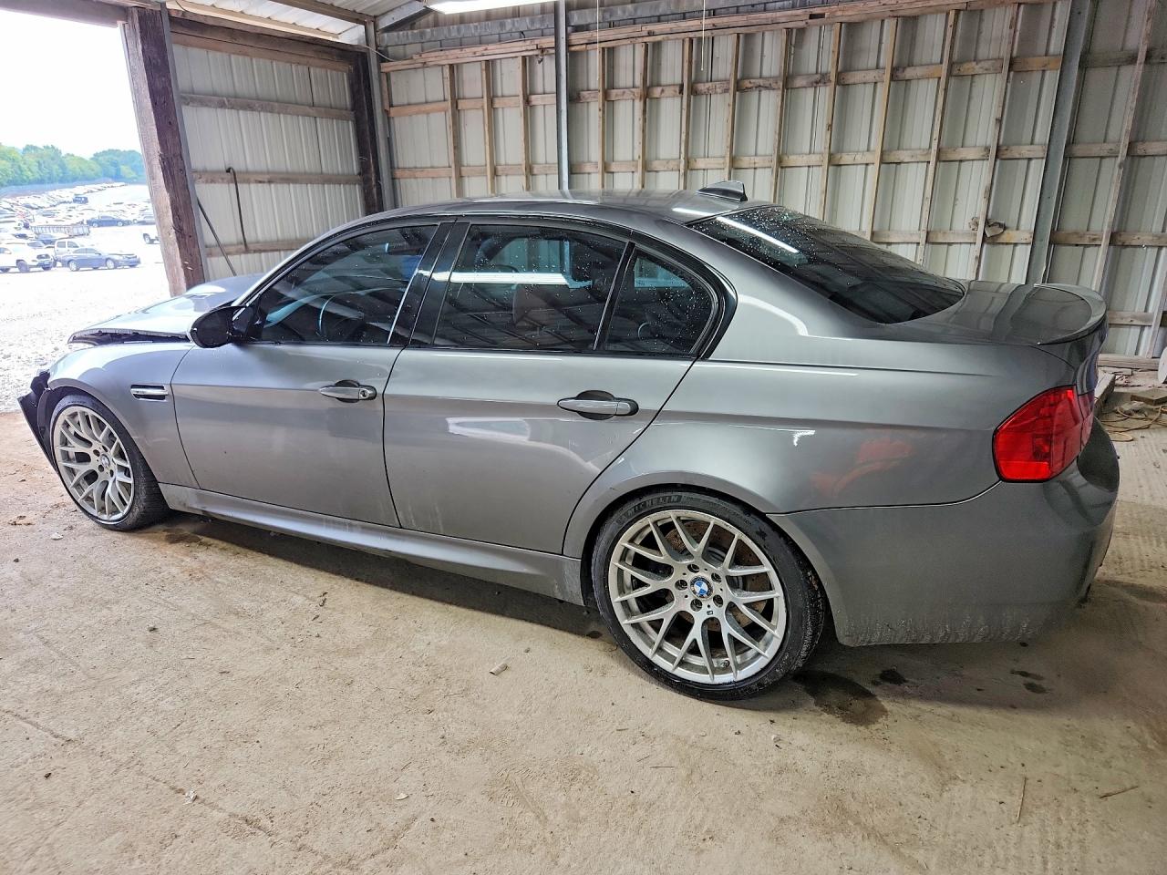 2011 Bmw M3 Gray vin: WBSPM9C50BE203824