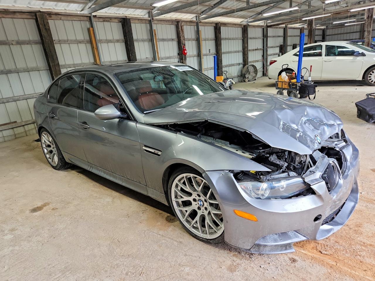 2011 Bmw M3 Gray vin: WBSPM9C50BE203824
