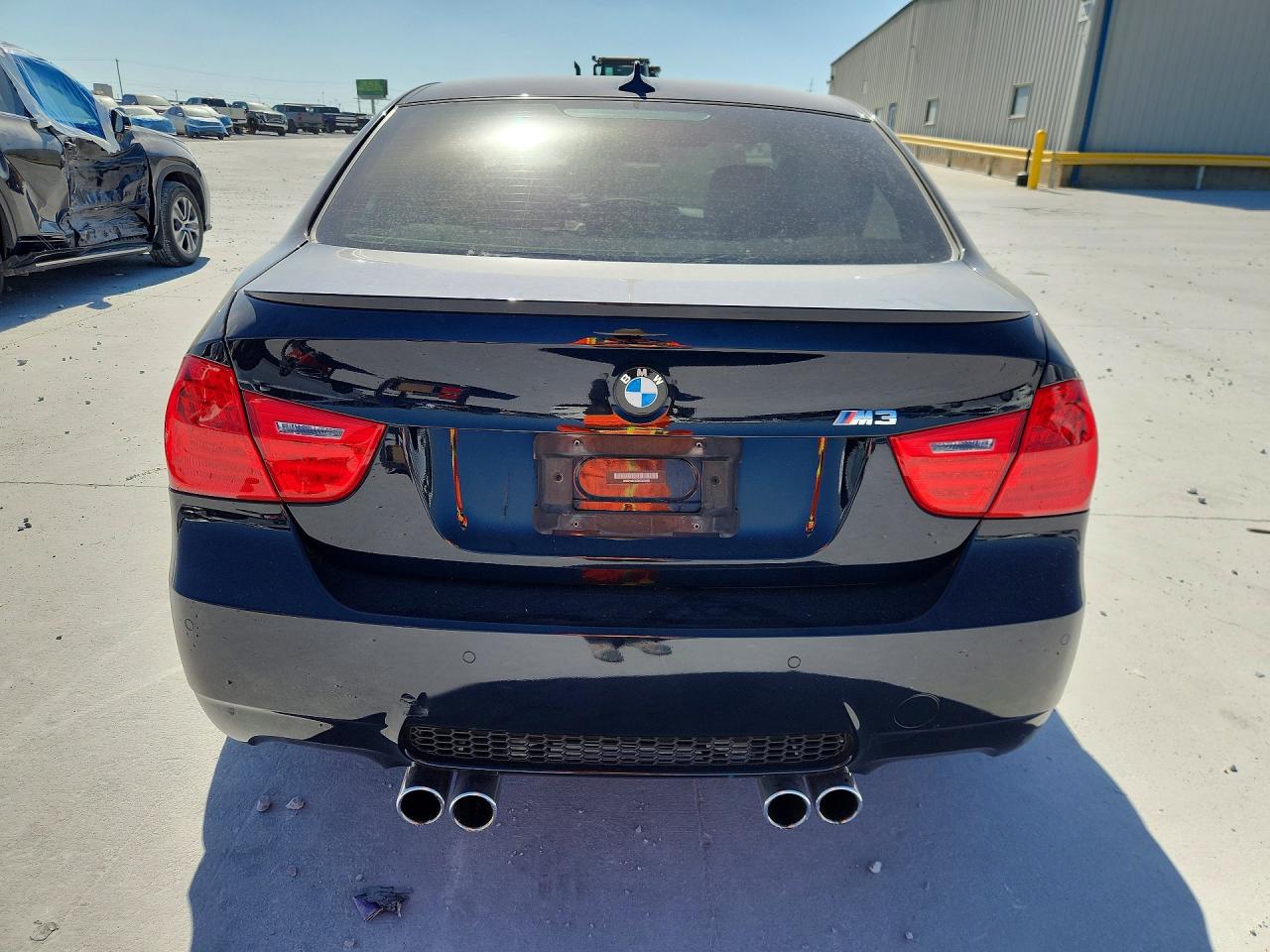 2011 Bmw M3 Black vin: WBSPM9C52BE203968