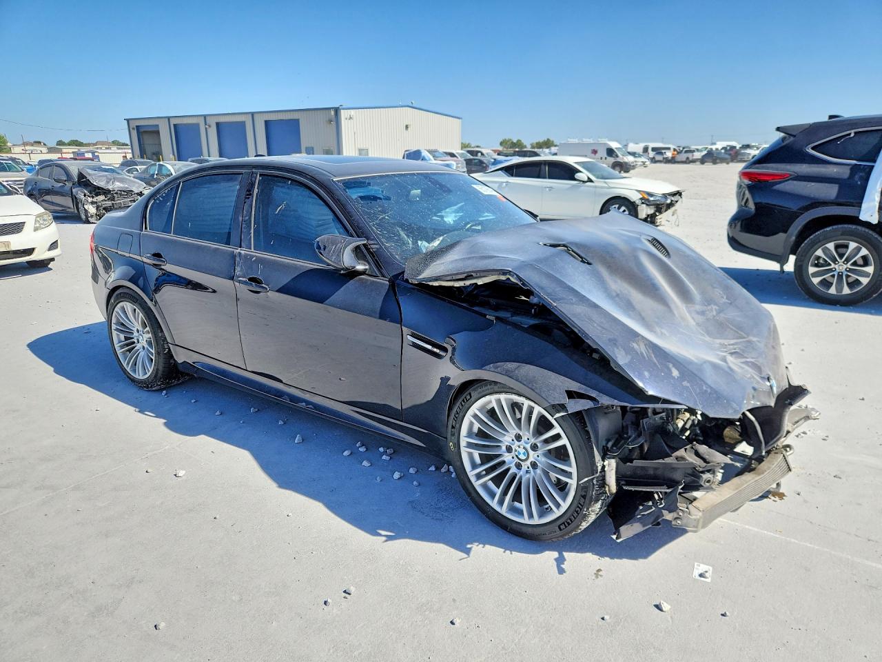 2011 Bmw M3 Black vin: WBSPM9C52BE203968