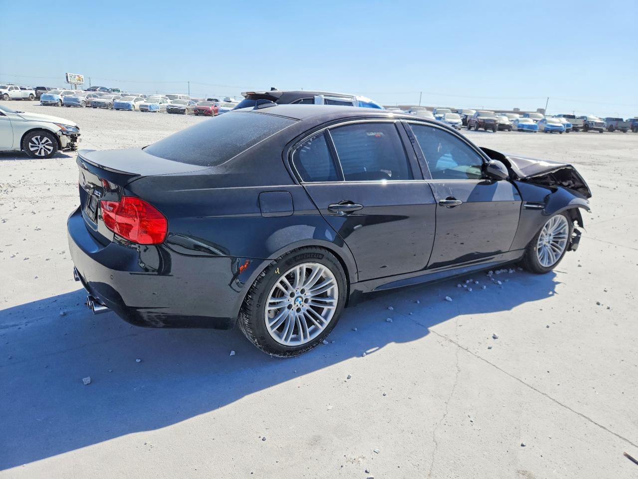 2011 Bmw M3 Black vin: WBSPM9C52BE203968