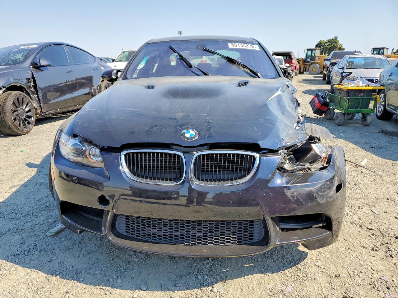 2011 Bmw M3 Black vin: WBSPM9C54BE202465
