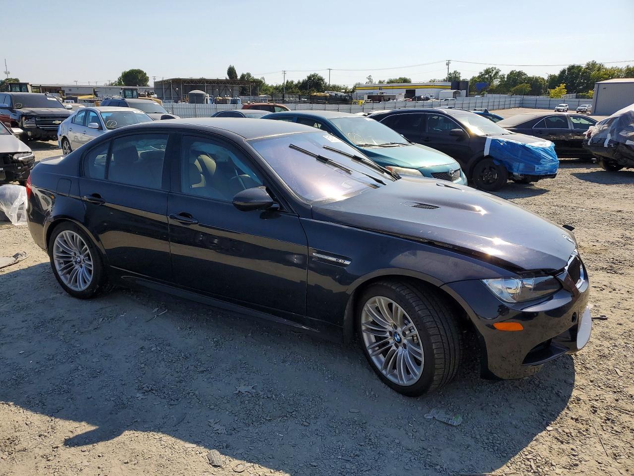 2011 Bmw M3 Black vin: WBSPM9C54BE202465