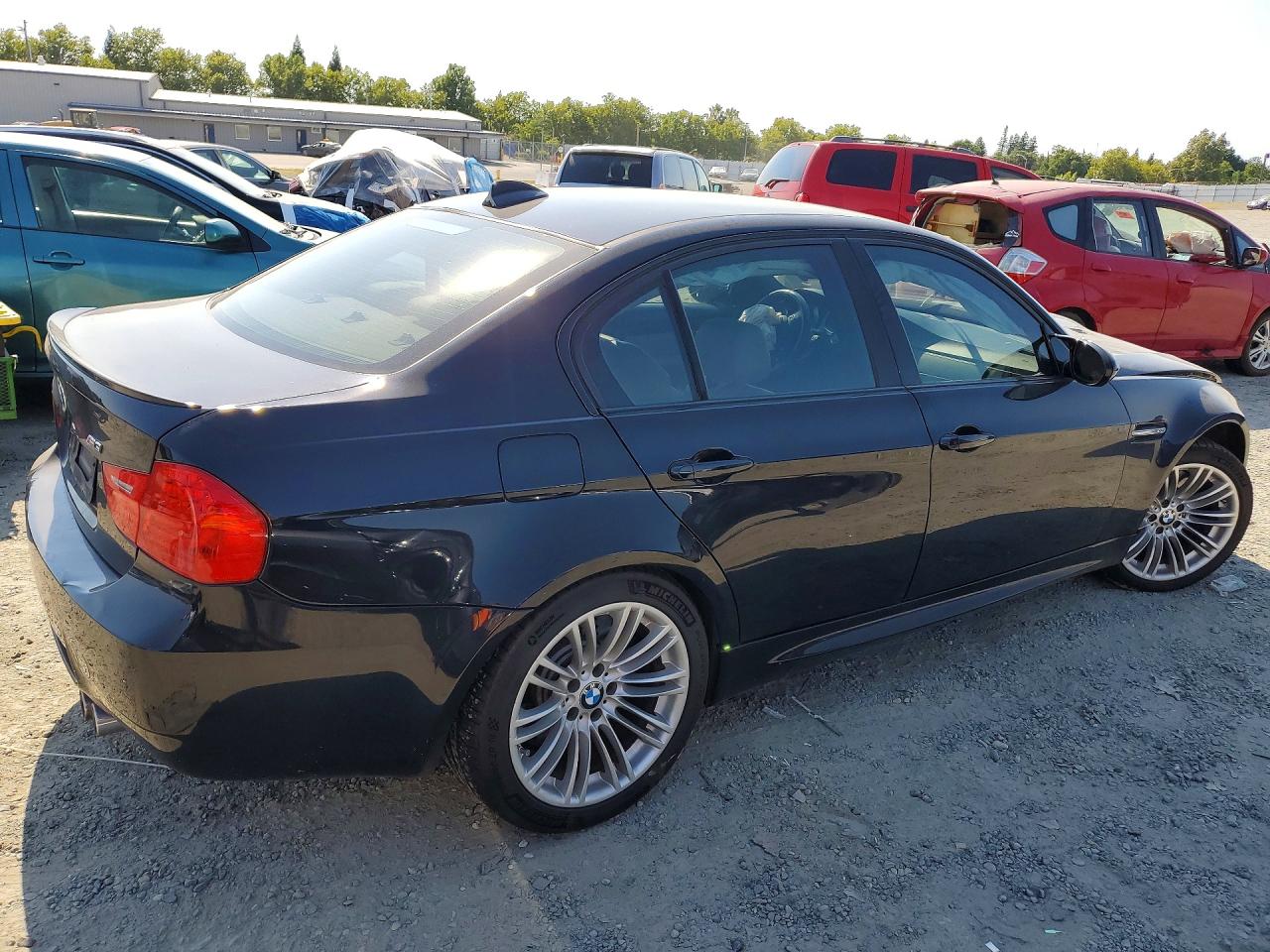 2011 Bmw M3 Black vin: WBSPM9C54BE202465