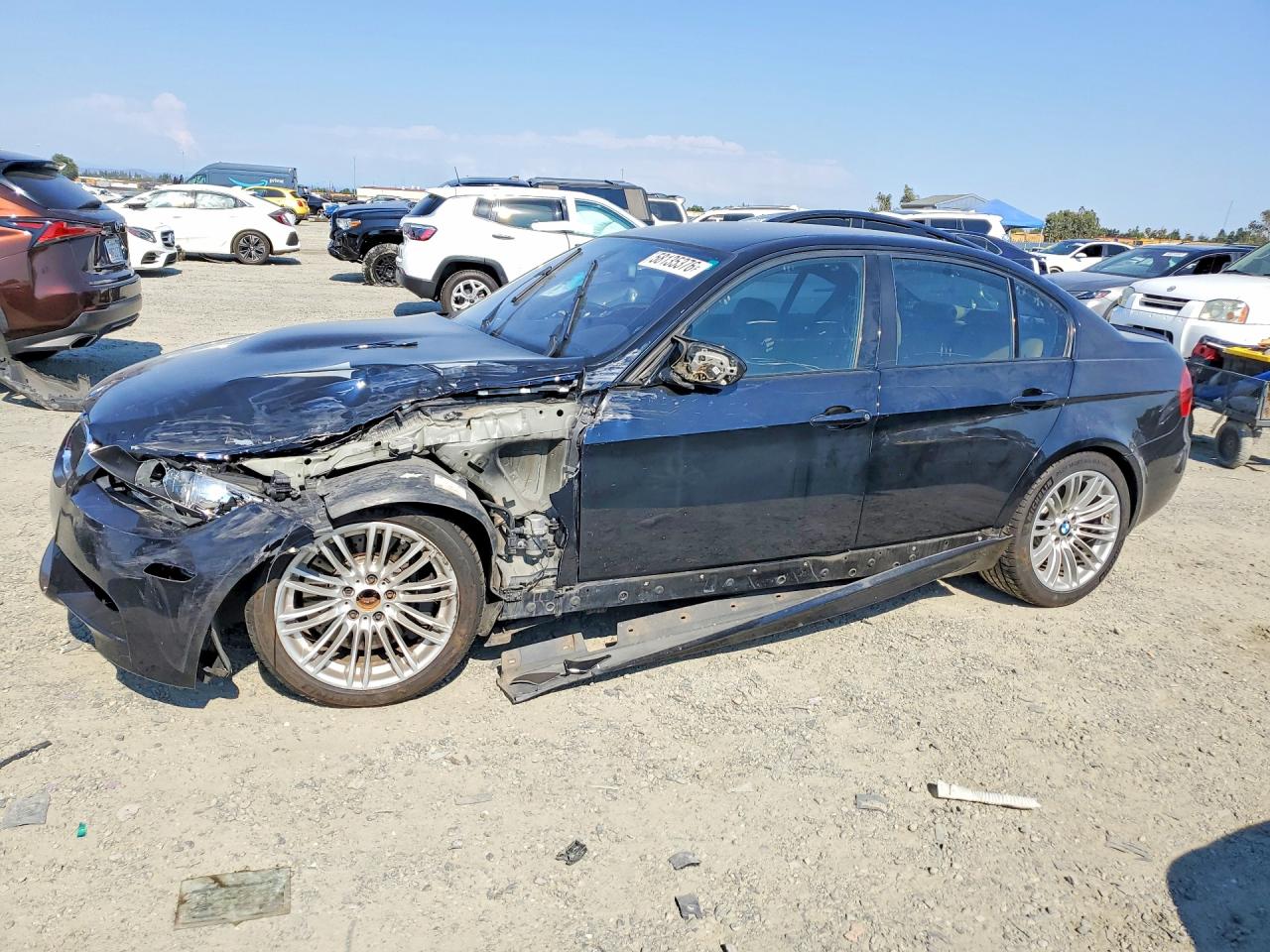 2011 Bmw M3 Black vin: WBSPM9C54BE202465