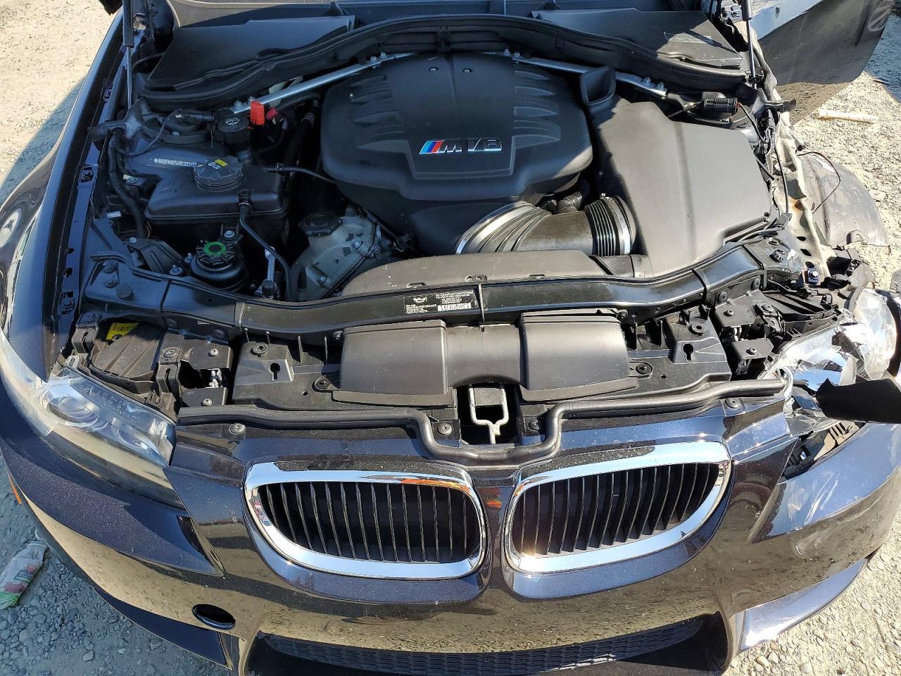 2011 Bmw M3 Black vin: WBSPM9C54BE202465