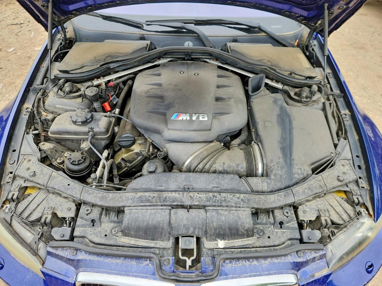 2011 Bmw M3 Blue vin: WBSPM9C54BE202675