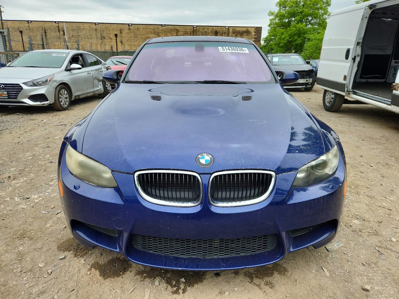 2011 Bmw M3 Blue vin: WBSPM9C54BE202675