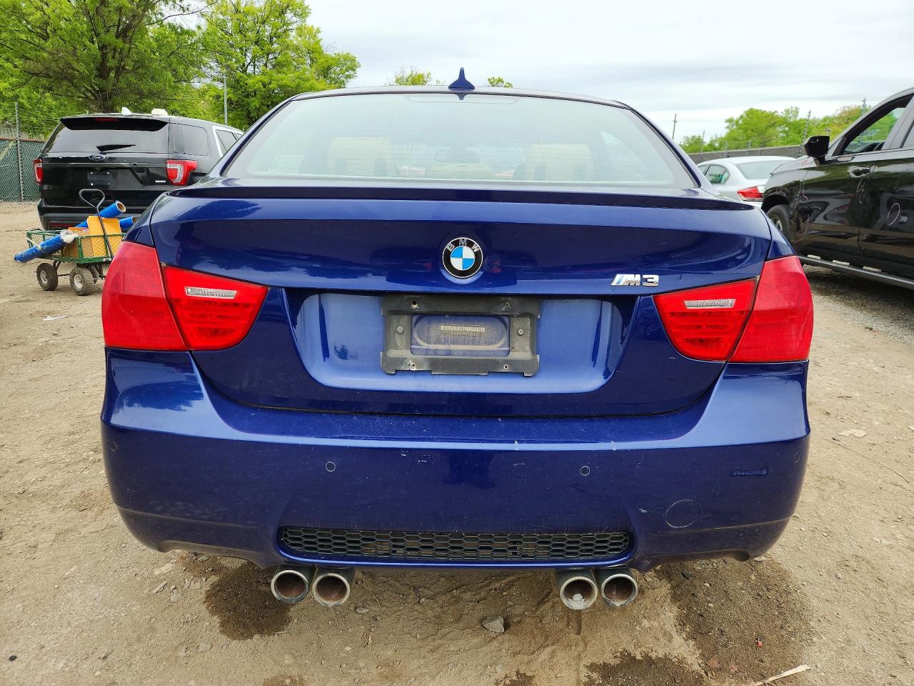 2011 Bmw M3 Blue vin: WBSPM9C54BE202675