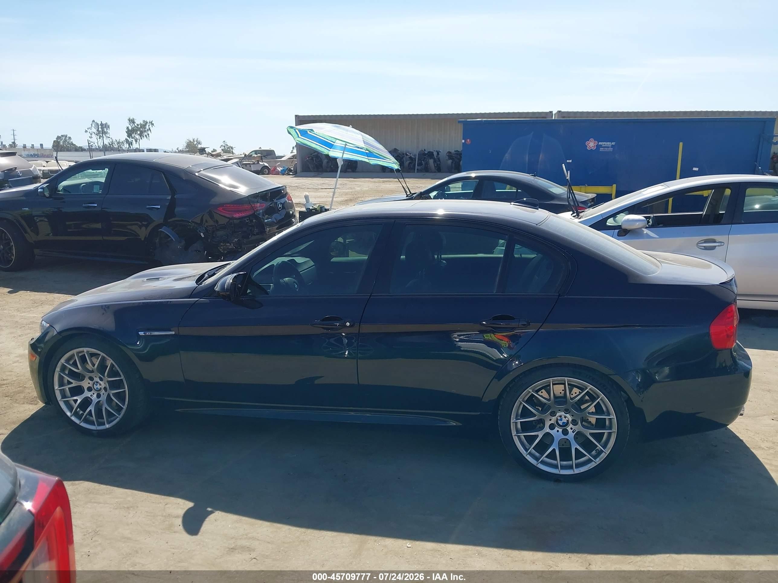 2011 Bmw M3 Black vin: WBSPM9C56BE699051
