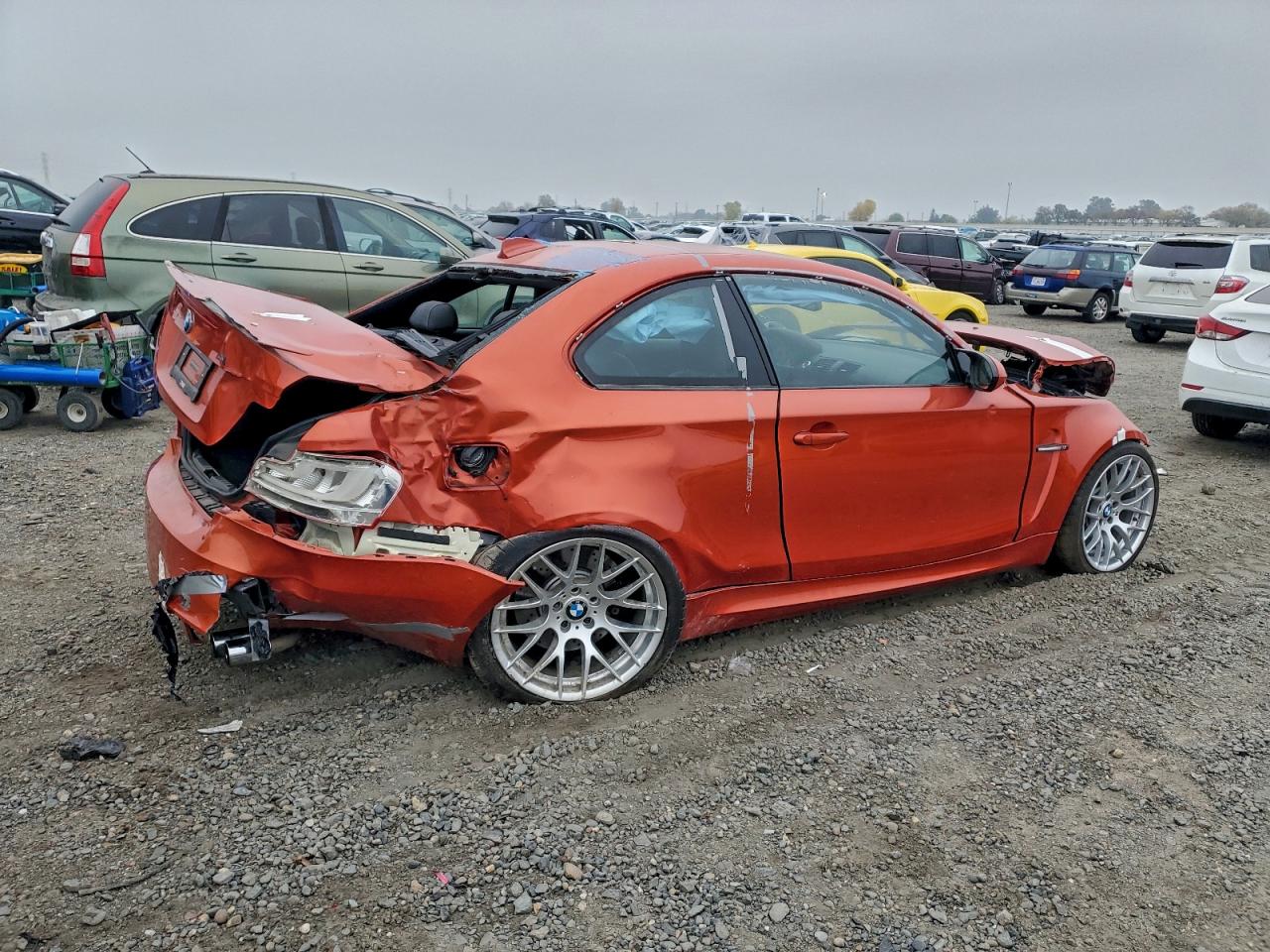 2011 Bmw 1m Оранжевый vin: WBSUR9C52BVP75918