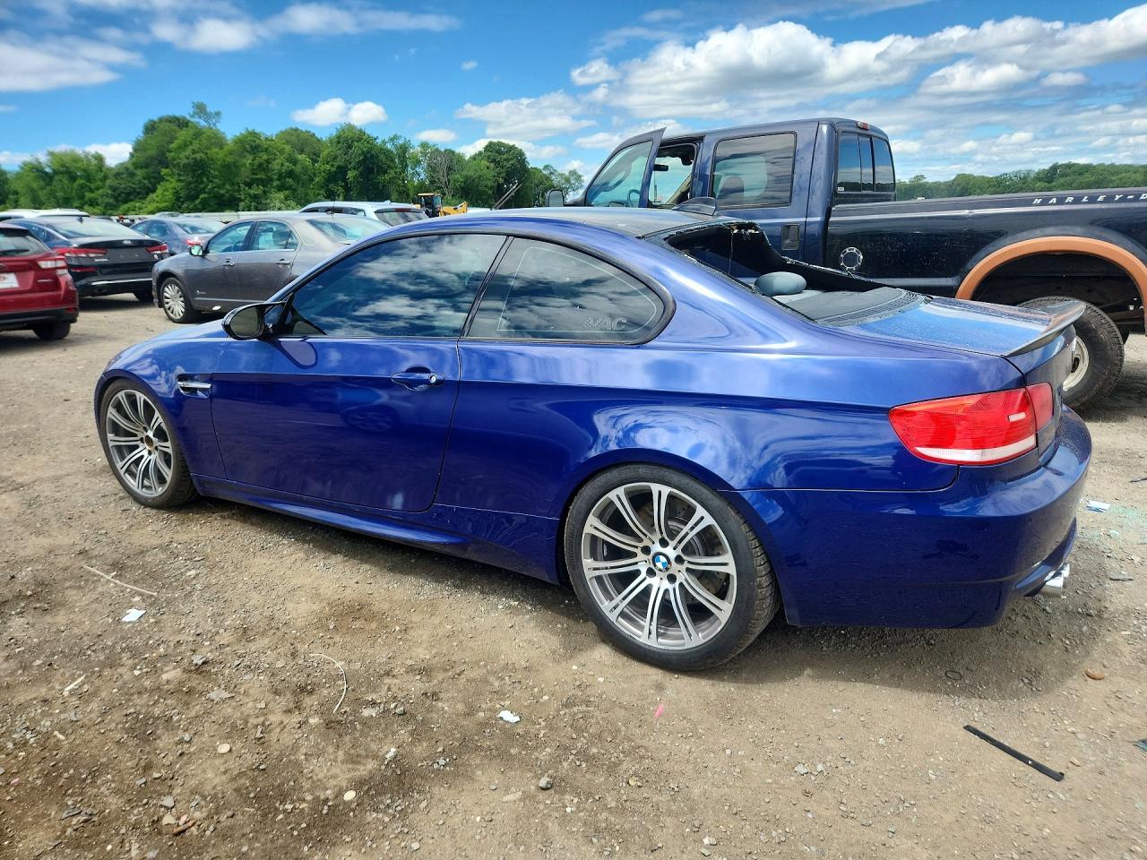 2008 Bmw M3 Синий vin: WBSWD93538PY39484