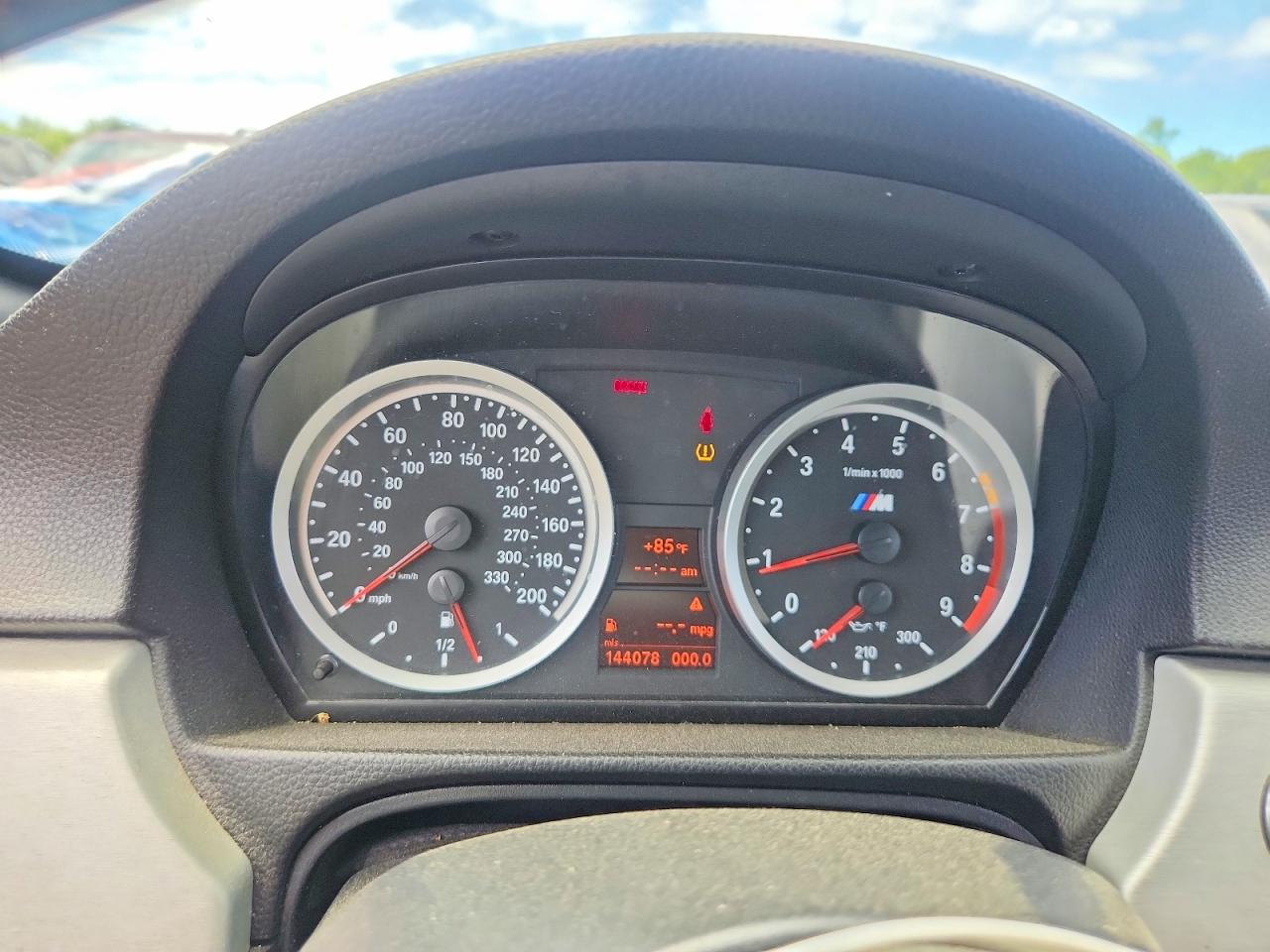 2008 Bmw M3 Синий vin: WBSWD93538PY39484