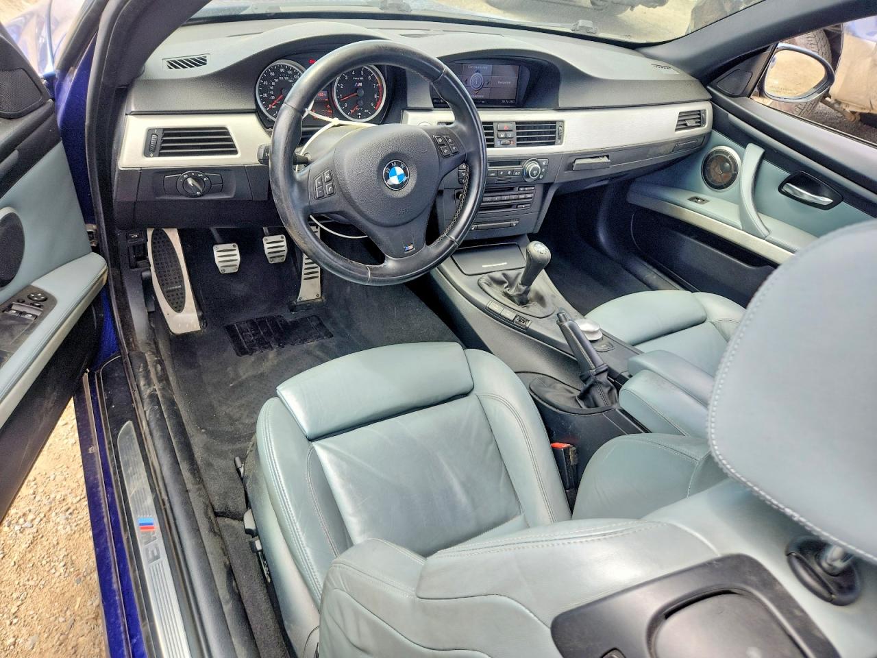 2008 Bmw M3 Синий vin: WBSWD93538PY39484