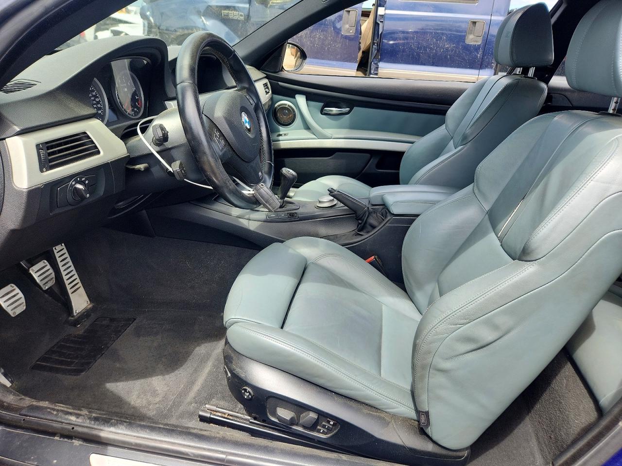 2008 Bmw M3 Синий vin: WBSWD93538PY39484