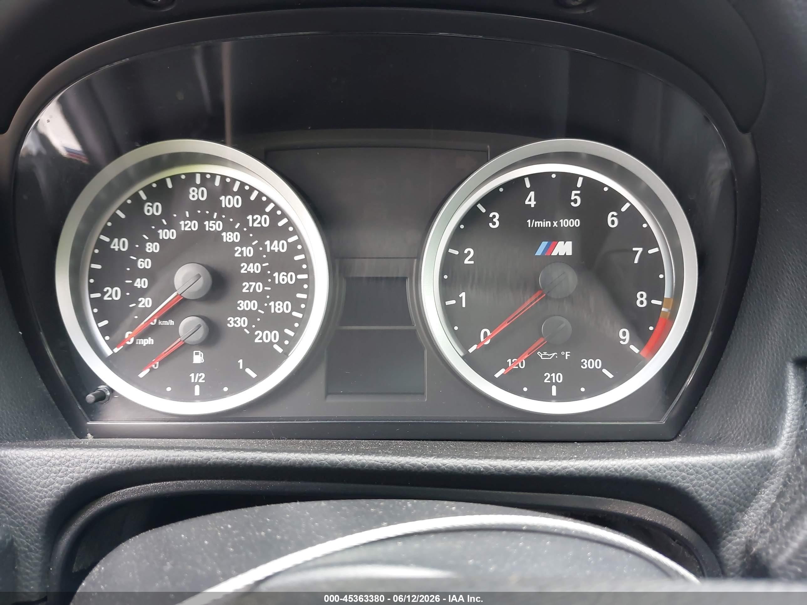 2009 Bmw M3   Light Blue vin: WBSWD93539P361794