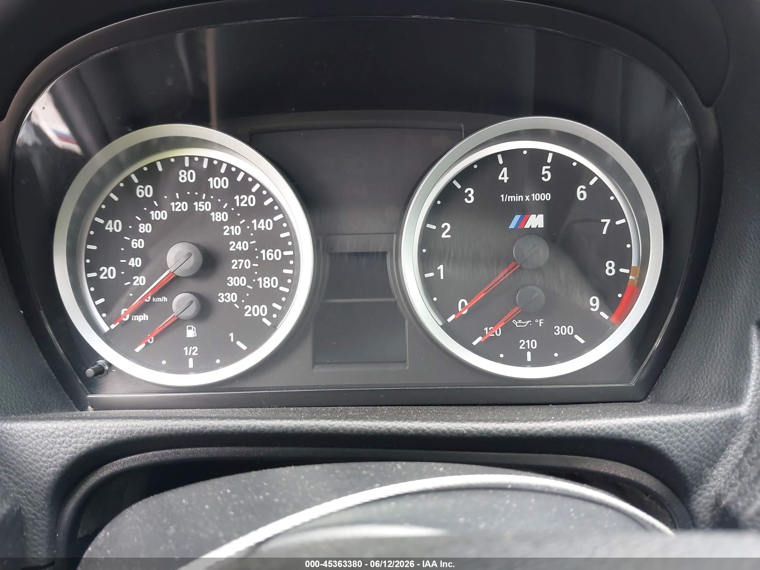 2009 Bmw M3   Light Blue vin: WBSWD93539P361794