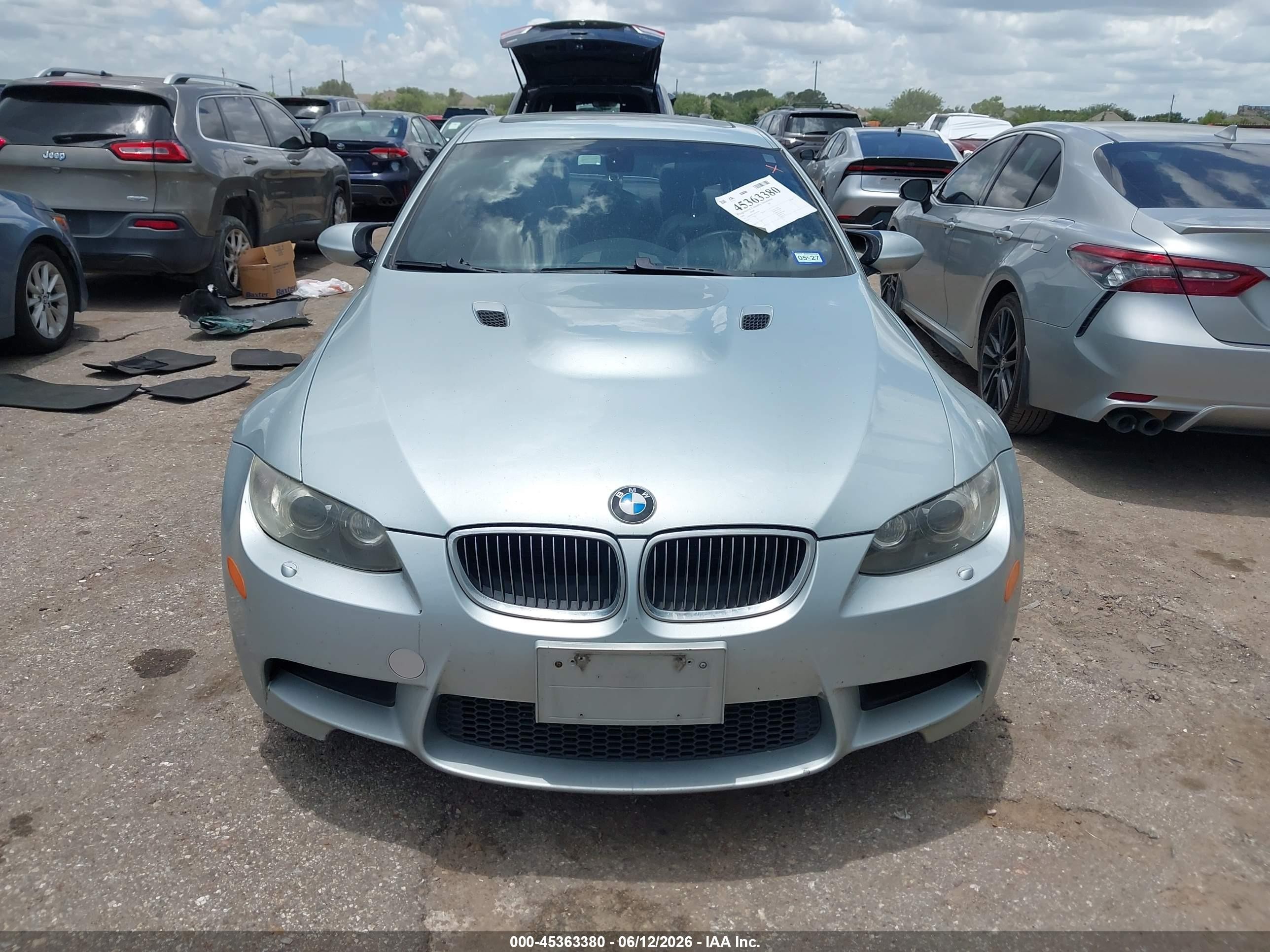 2009 Bmw M3   Light Blue vin: WBSWD93539P361794