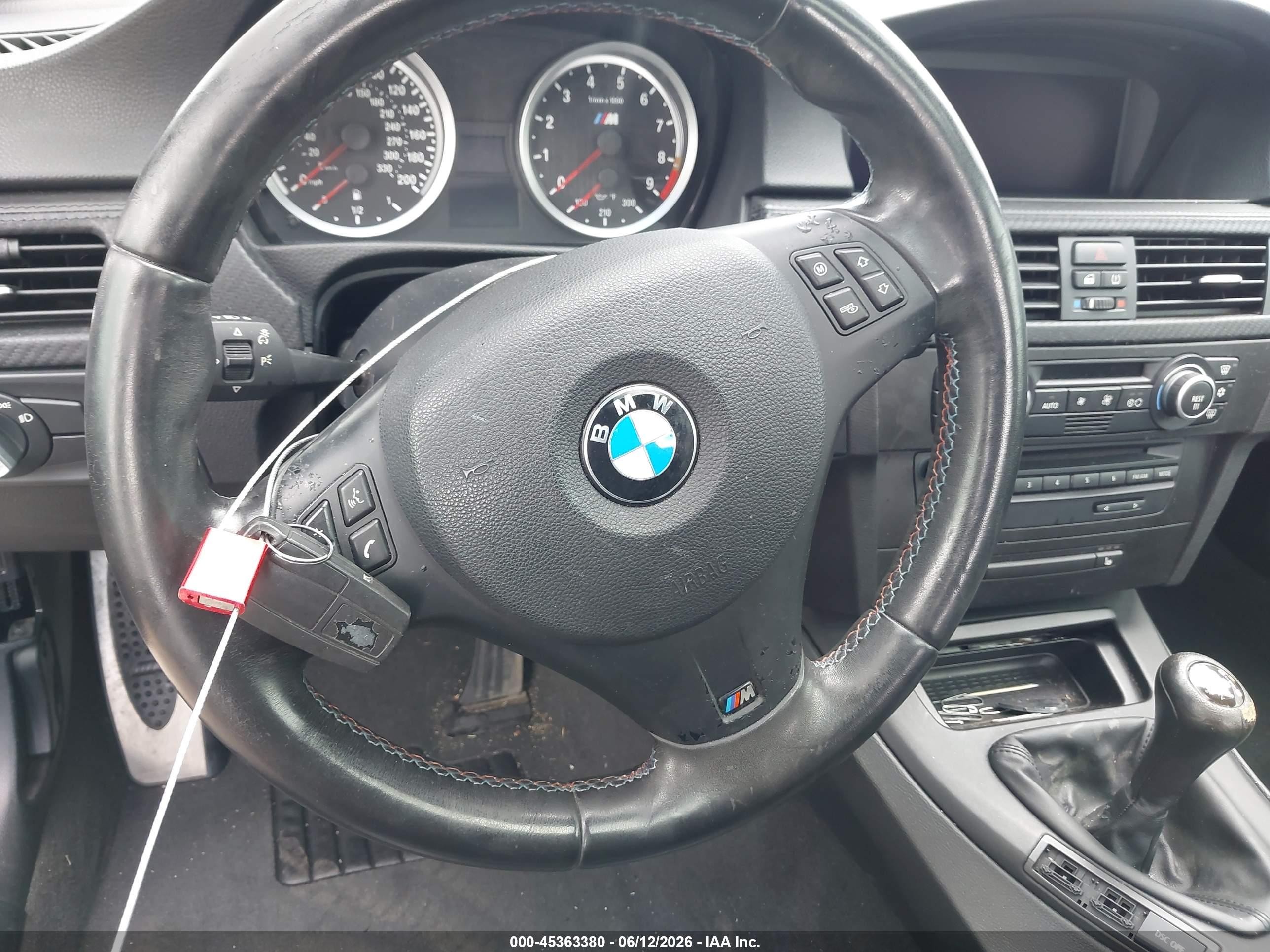 2009 Bmw M3   Light Blue vin: WBSWD93539P361794
