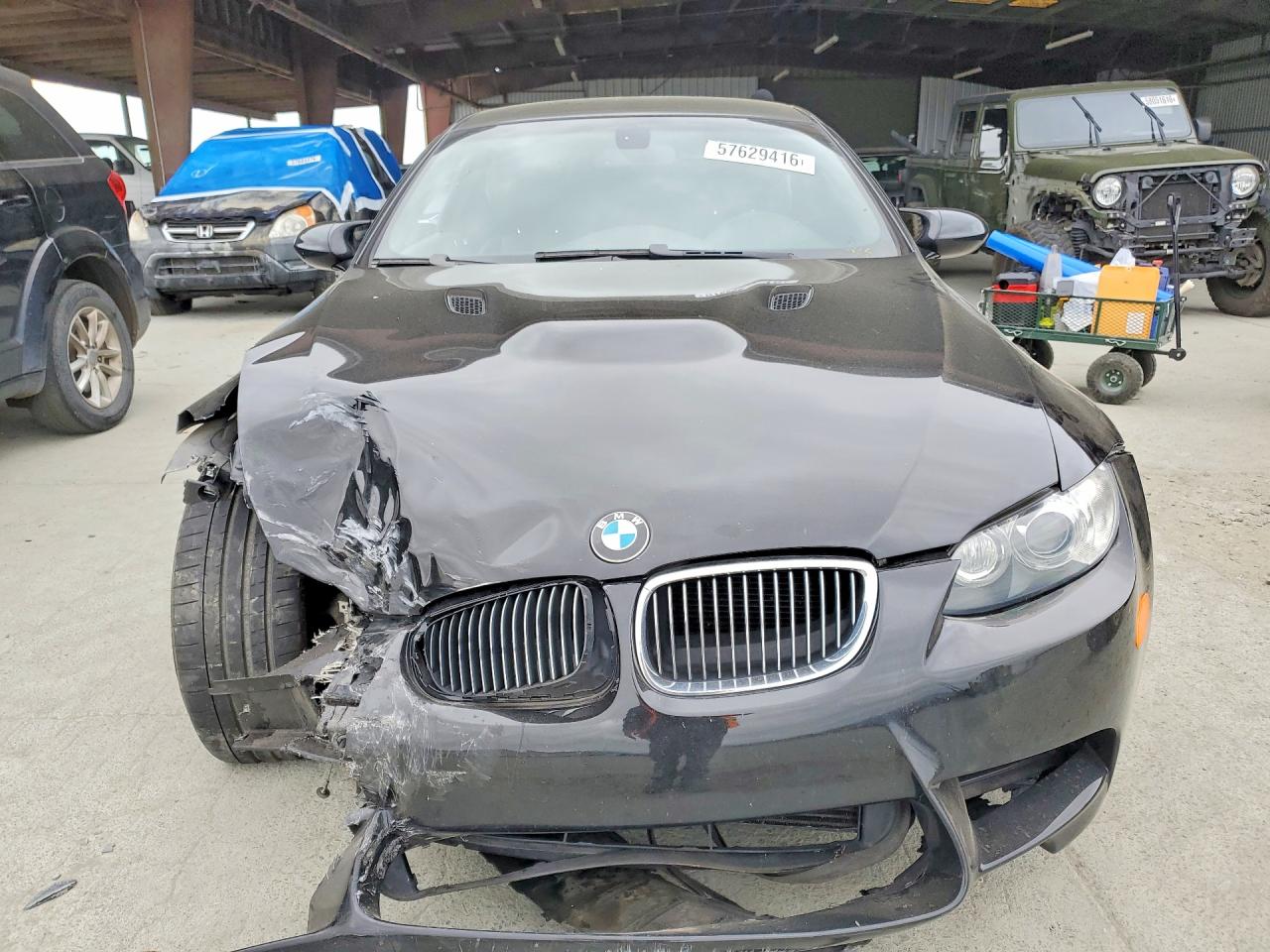 2009 Bmw M3 Black vin: WBSWD93559P361490