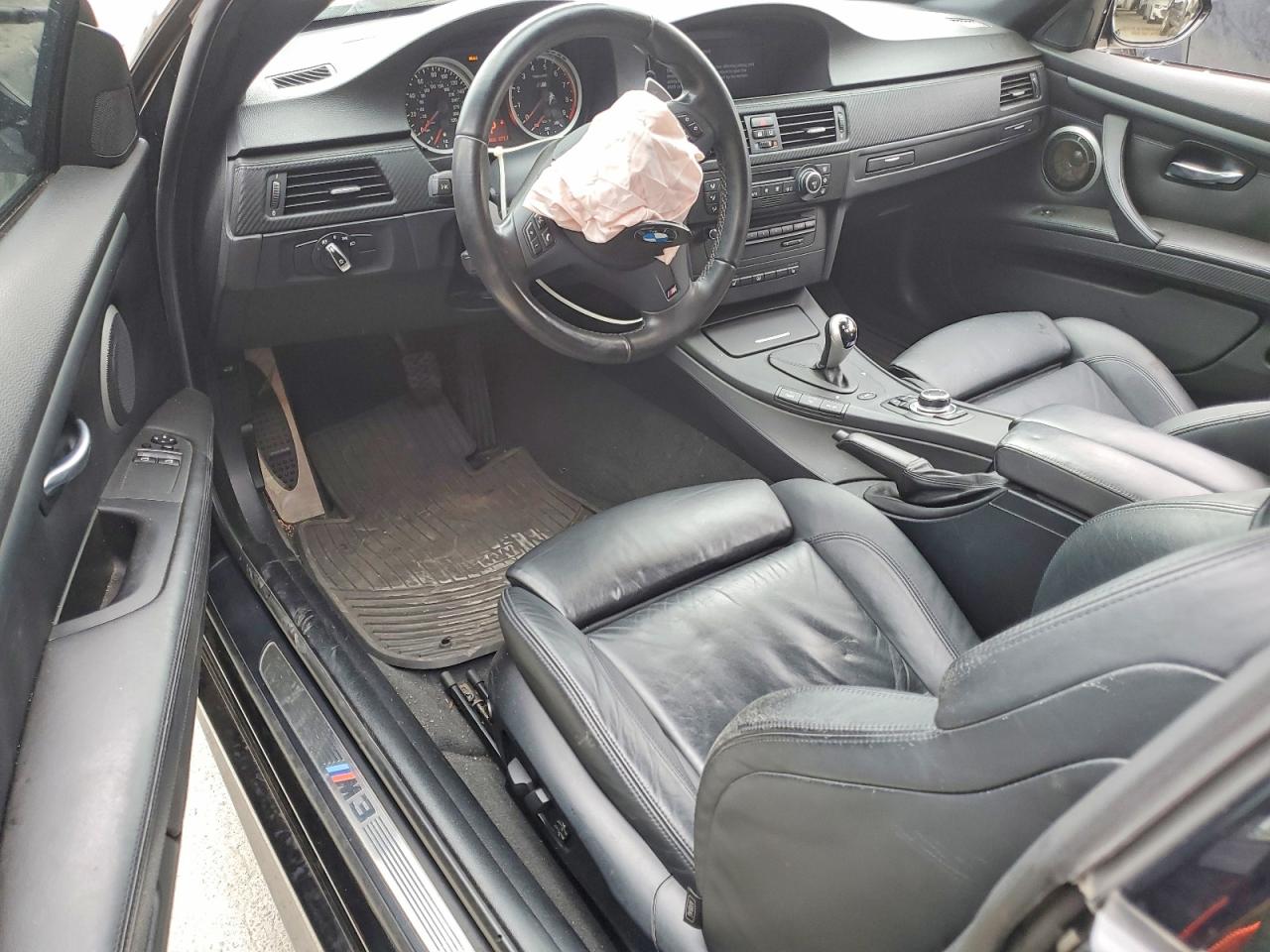 2009 Bmw M3 Black vin: WBSWD93559P361490